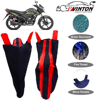 V VINTON Two Wheeler Cover for Honda(Livo, Red)