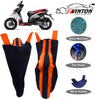 V VINTON Two Wheeler Cover for Aprilia(SR 150, Orange)