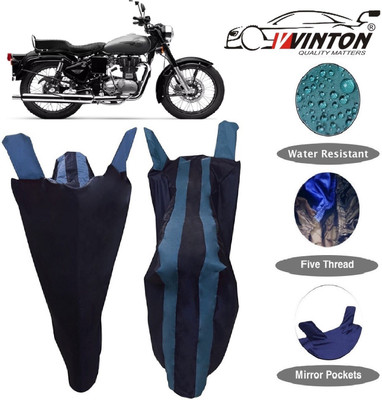 V VINTON Two Wheeler Cover for Royal Enfield(Bullet 350, Multicolor)