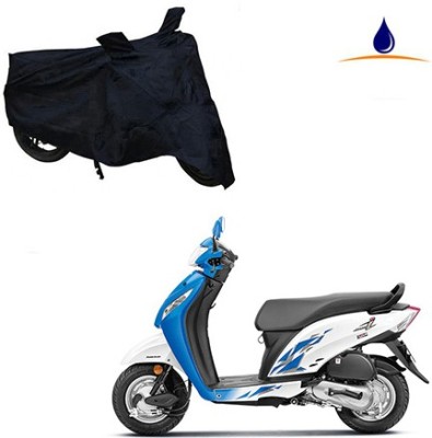 Mdstar Waterproof Two Wheeler Cover for Honda(Activa i, Black)