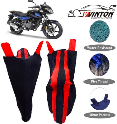 V VINTON Two Wheeler Cover for Bajaj(Pulsar 150 DTS-i, Red)