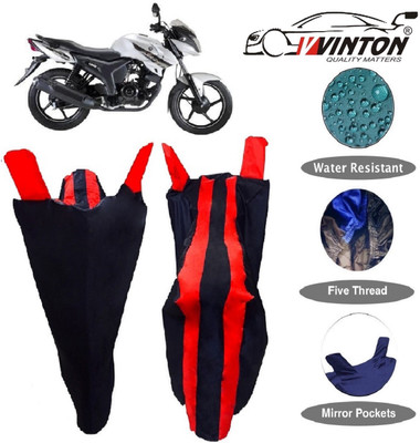V VINTON Two Wheeler Cover for Yamaha(SZ X, Multicolor)