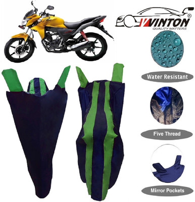V VINTON Two Wheeler Cover for Honda(CB Twister, Multicolor)