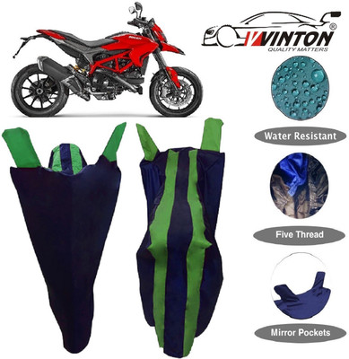 V VINTON Two Wheeler Cover for Ducati(Hyperstrada, Multicolor)