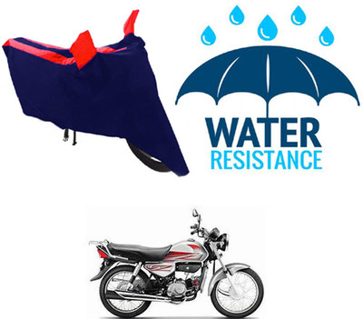 RONISH Waterproof Two Wheeler Cover for Hero(HF Dawn, Blue, Red)