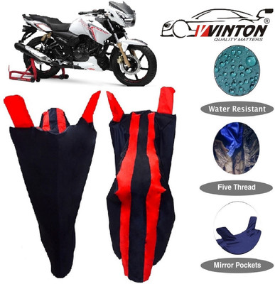 V VINTON Two Wheeler Cover for TVS(Apache RTR 180, Multicolor)