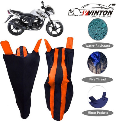 V VINTON Two Wheeler Cover for Yamaha(SZ X, Multicolor)