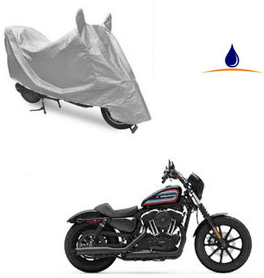 Pecko Two Wheeler Cover for Harley Davidson(XL 1200, Silver)