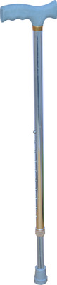 genocyte WALKING STICK, COLOUR GREY, HEIGHT ADJUSTABLE, CRUTCH HANDLE WALKING STICK FOR MEN AND WOMEN (grey) Walking Stick Walking Stick