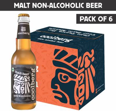 coolberg Malt Non Alcoholic Beer - 330ml (Pack of 6) Glass Bottle  (6 x 330 ml)