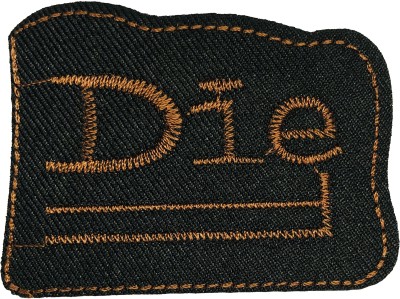 advay creation Applique Patch(1, Black)