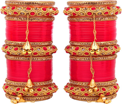 JSD Plastic Bangle Set(Pack of 66)