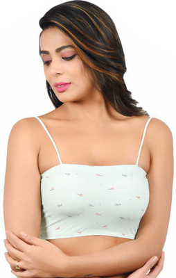 Aj Creation Women Bralette Lightly Padded Bra(Light Green)