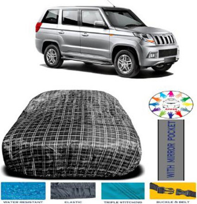 APNEK Car Cover For Mahindra TUV300(Black)