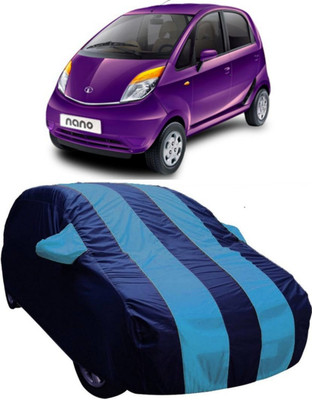 V VINTON Car Cover For Tata Nano (With Mirror Pockets)(Blue)