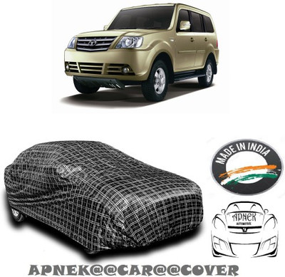 APNEK Car Cover For Tata Sumo Victa (With Mirror Pockets)(Silver, Grey)