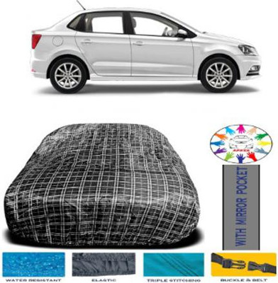 APNEK Car Cover For Volkswagen Ameo(Black)