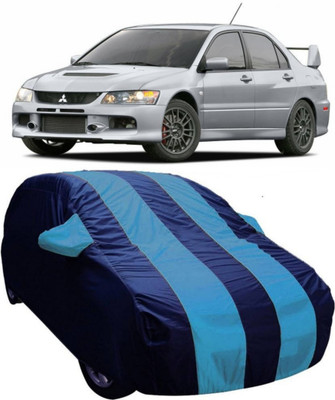 V VINTON Car Cover For Mitsubishi Lancer (With Mirror Pockets)(Blue)