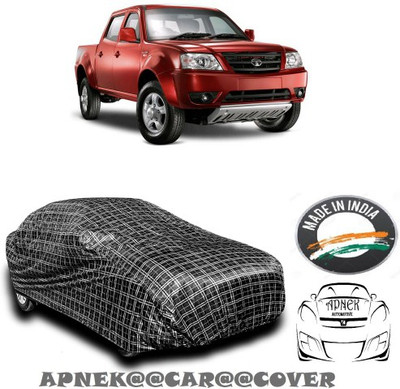 APNEK Car Cover For Tata Xenon XT (With Mirror Pockets)(Silver, Grey)