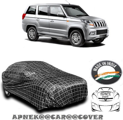 APNEK Car Cover For Mahindra TUV300 (With Mirror Pockets)(Silver, Grey)