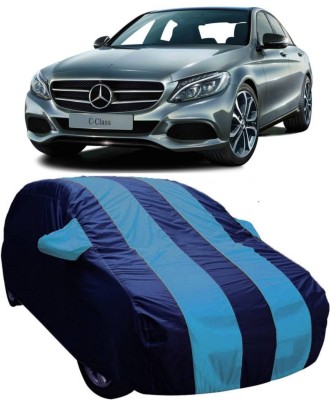 V VINTON Car Cover For Mercedes Benz C-Class (With Mirror Pockets)(Blue)