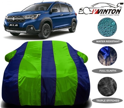 V VINTON Car Cover For Maruti Suzuki XL6 (With Mirror Pockets)(Green)