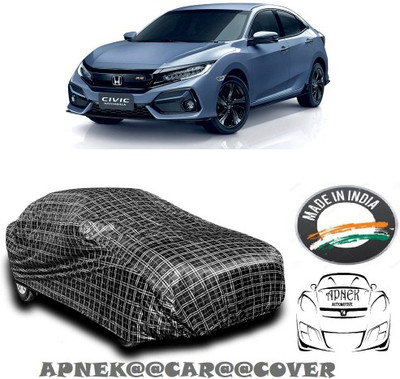 APNEK Car Cover For Honda Civic(Silver, Black)