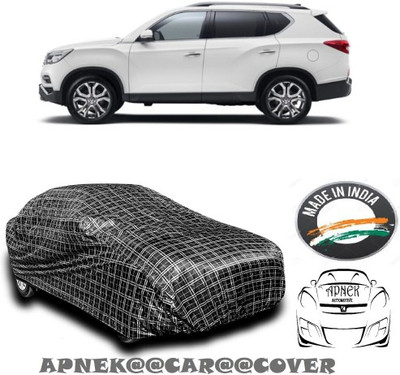 APNEK Car Cover For Mahindra XUV400 (With Mirror Pockets)(Silver, Grey)