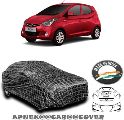 APNEK Car Cover For Hyundai Eon(Silver, Black)