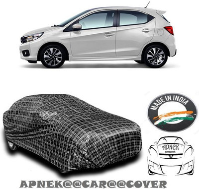 APNEK Car Cover For Honda Brio(Silver, Grey)