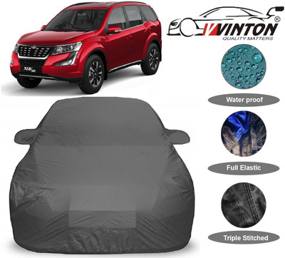 V VINTON Car Cover For Mahindra XUV 500 (With Mirror Pockets)(Grey)