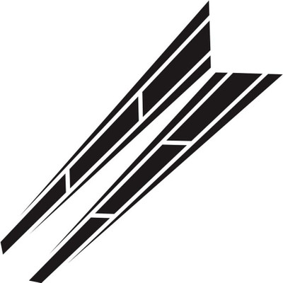 amazinghub Sticker & Decal for Car(Black)