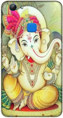 iprinto Back Cover for VIVO V7 Plus lord ganesha Back Cover(Multicolor, Dual Protection, Silicon, Pack of: 1)