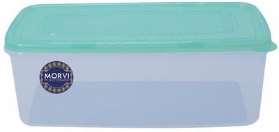 Morvi Plastic Grocery Container  - 4500 ml(Green)