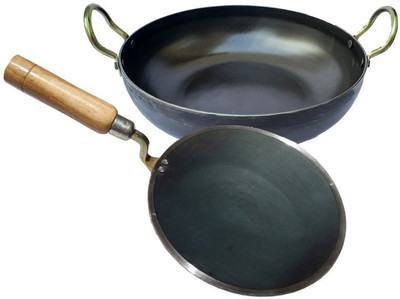 Navghar Cookware Set(Iron, 2 - Piece)
