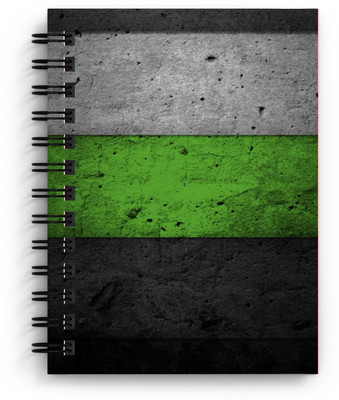 DI-KRAFT linning print handmade diary A5 Diary Unruled 150 Pages(Multicolor)