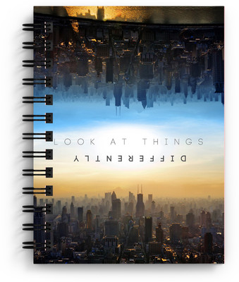 DI-KRAFT Motivational qoutes print handmade diary A5 Diary Unruled 150 Pages(Multicolor)