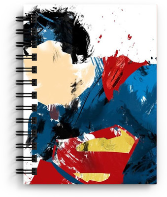 DI-KRAFT Spiderman print handmade diary A5 Diary Unruled 150 Pages(Multicolor)