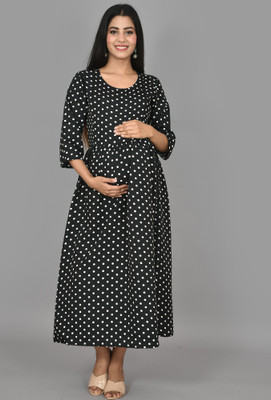 Jaipur Skirt Women A-line Black Dress