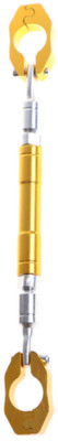 HyperOn Bike handle cross bar rod yellow peron02 Handle Bar(Yellow, Silver)