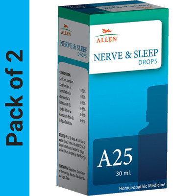 ALLEN A25 Nerve & Sleep Drops(2 x 30 ml)