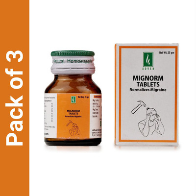 ADVEN Mignorm Tablets(3 x 25 g)