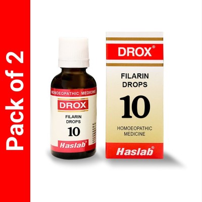 HASLAB Drox 10 Filarin Drops(2 x 30 ml)