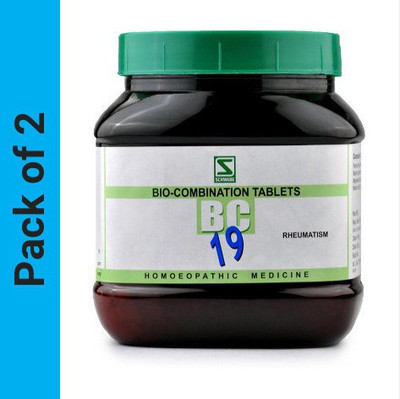 Dr.Willmar Schwabe India Bio-combination BC 19 Tablets(2 x 550 g)