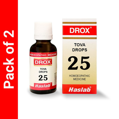 HASLAB Drox 25 Tova Drops(2 x 30 ml)