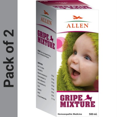 ALLEN Gripe Mixture Syrup(2 x 500 ml)