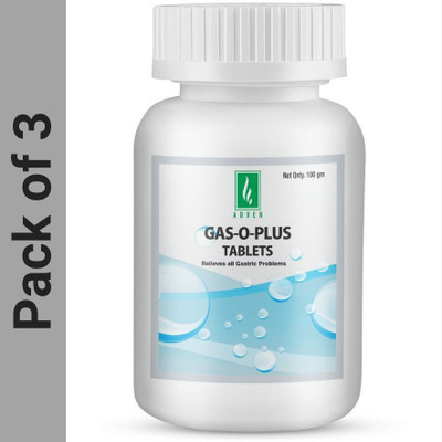 ADVEN Gas-O-Plus Tablets(3 x 100 g)
