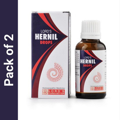 LORD'S Hernil Drops(2 x 30 ml)