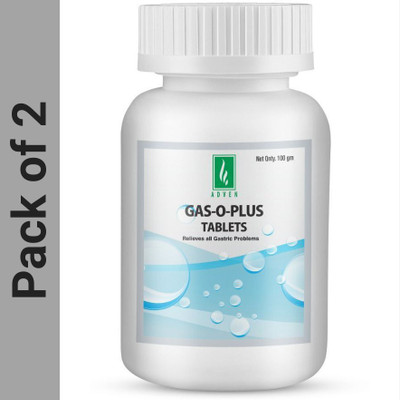 ADVEN Gas-O-Plus Tablets(2 x 100 g)