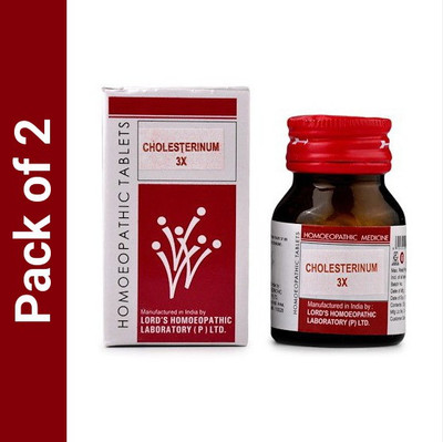 LORD'S Cholestrinum 3X Tablets(2 x 25 g)